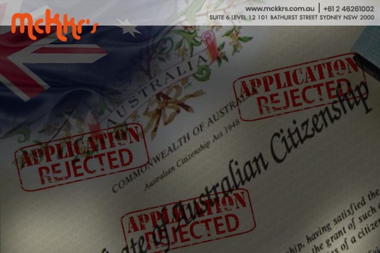 Common Reasons for Refusal of an Australian Citizenship Application