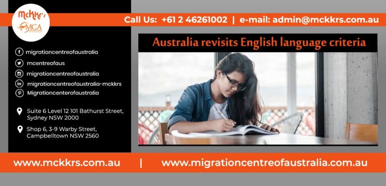 Australia revisits English language criteria